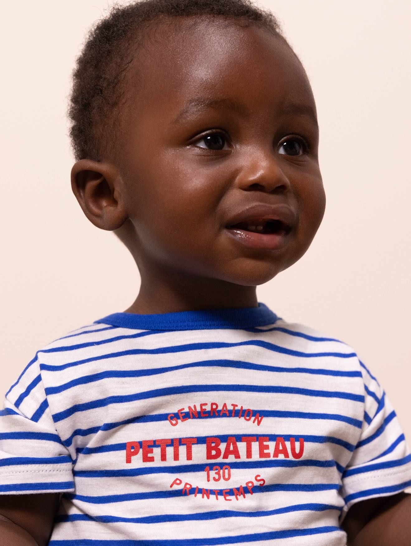 PETIT BATEAU camiseta manga curta azul