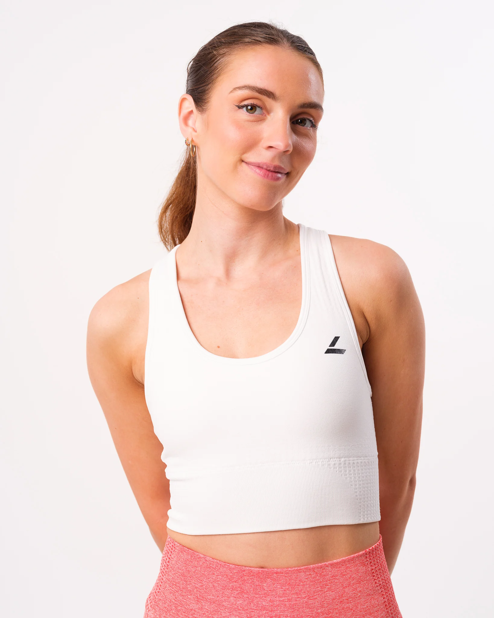 LEVITY Phase Seamless Bra White