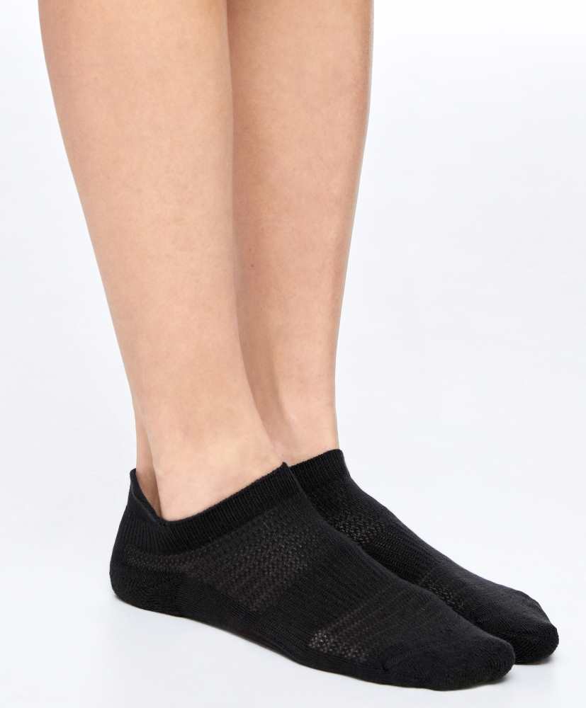 3 pares de meias de algodão para tênis esportivos