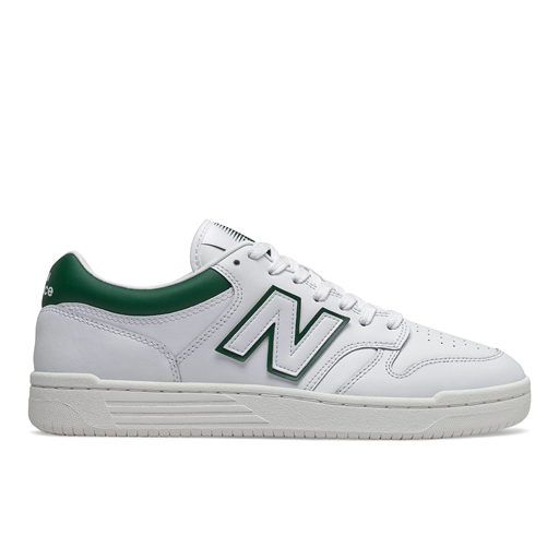 New Balance 480 Sneakers, White/Timberwolf, 42.5