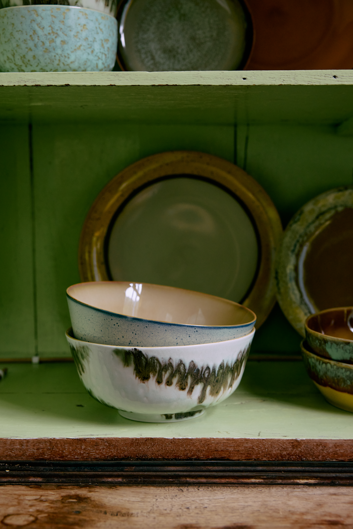 Servies 70's Ceramics ramen kom Minimalist Ø19 - set van 2