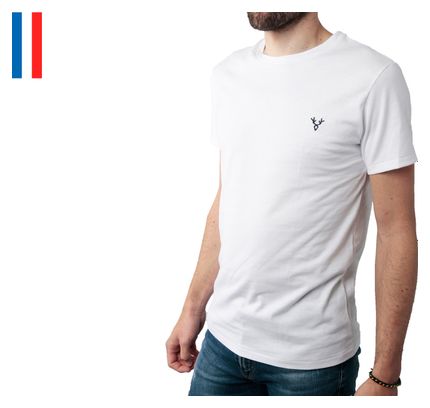 T-shirt LeBram Colombière Blanc Coupe Ajustée