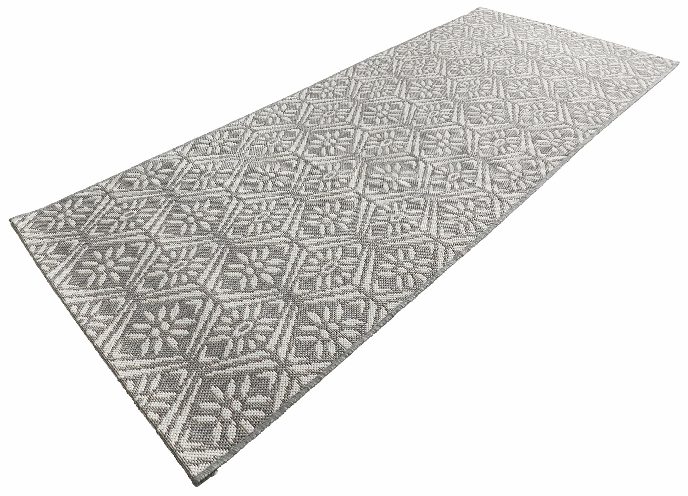 HANSE Home Läufer »Creation« rechteckig 8 mm Höhe Teppichläufer, Küchenläufer, Teppich, Waschbar, Küche, Flur, Rauten