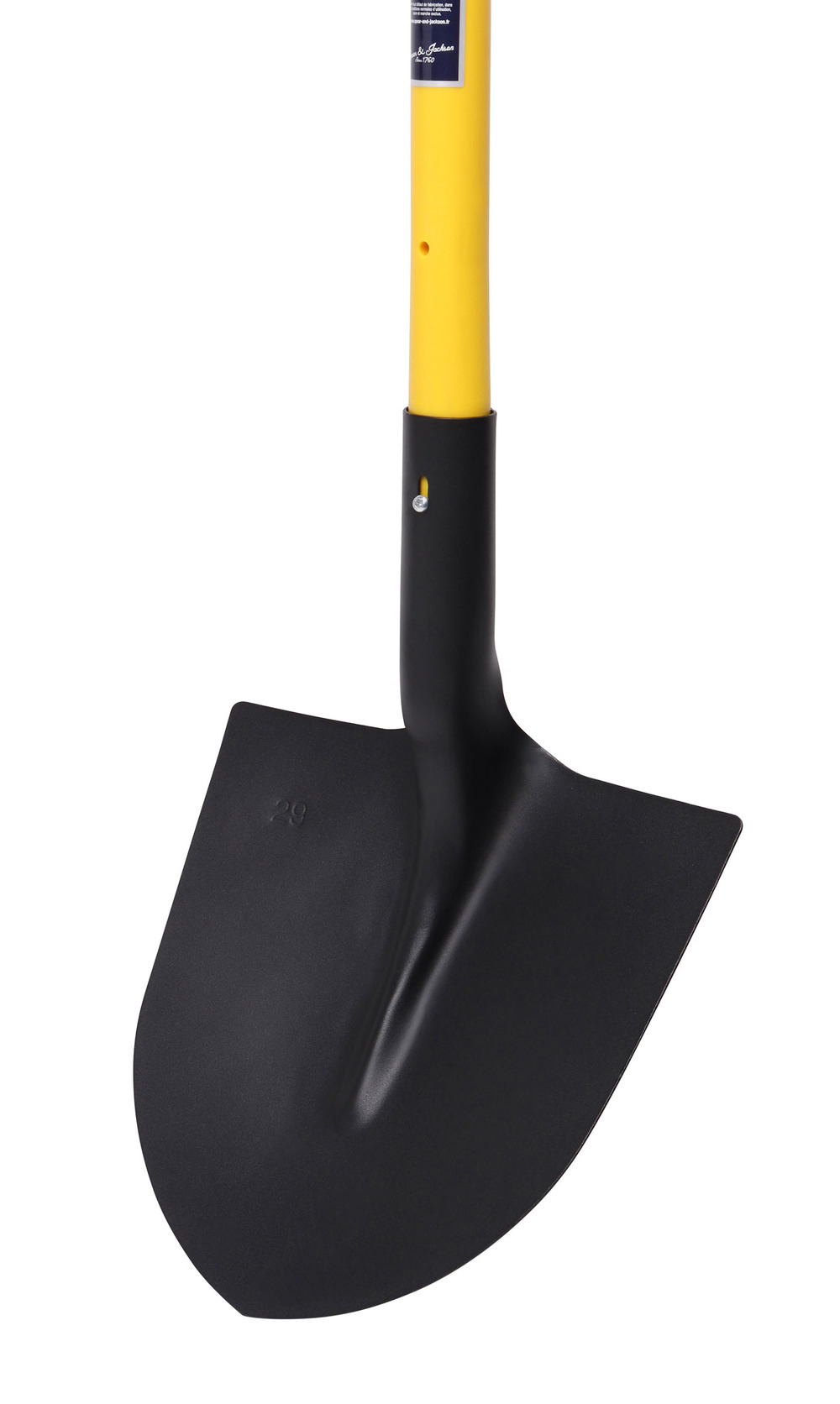 Pelle ronde de 29 cm manche trimatière