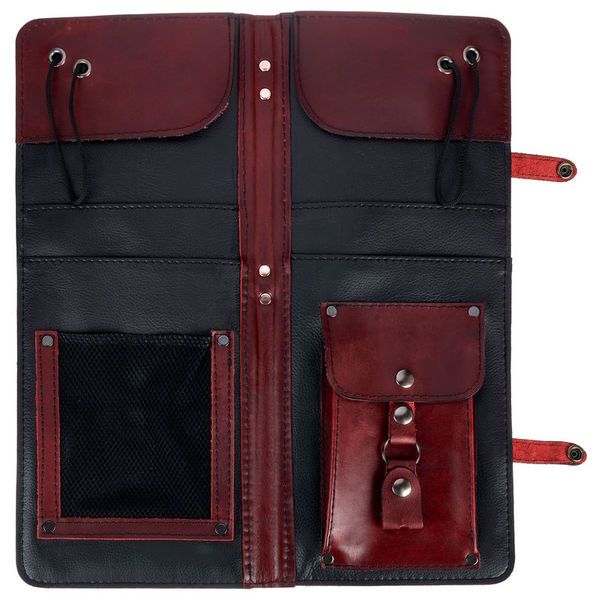 Zultan Leather Stick Bag Red