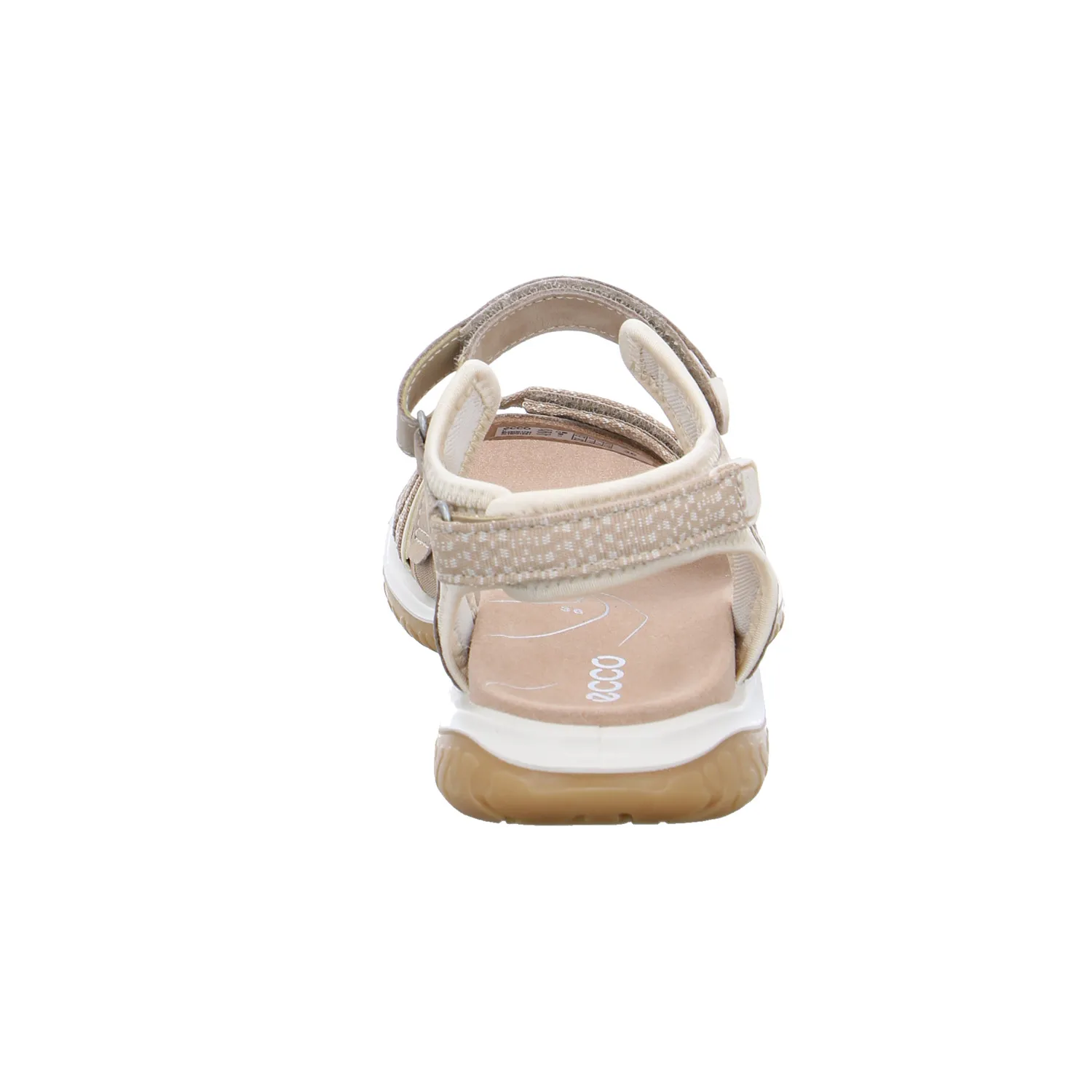 ECCO Trekking-Sandalette Taupe Leder