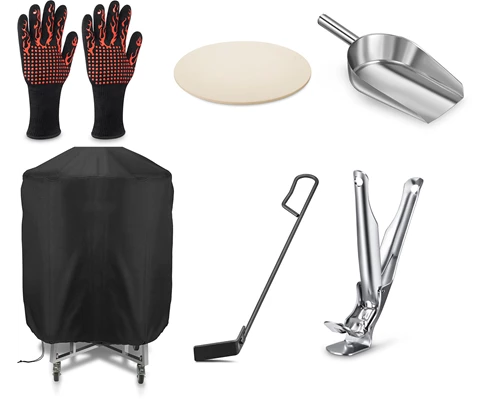 Austin and Barbeque AABQ Kamado Accessory Kit 23