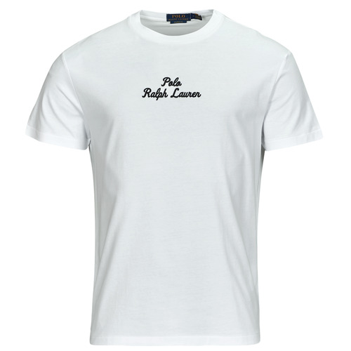 Polo Ralph Lauren - T-SHIRT AJUSTE EN COTON POLO RALPH LAUREN CENTER Blanco / Blanco