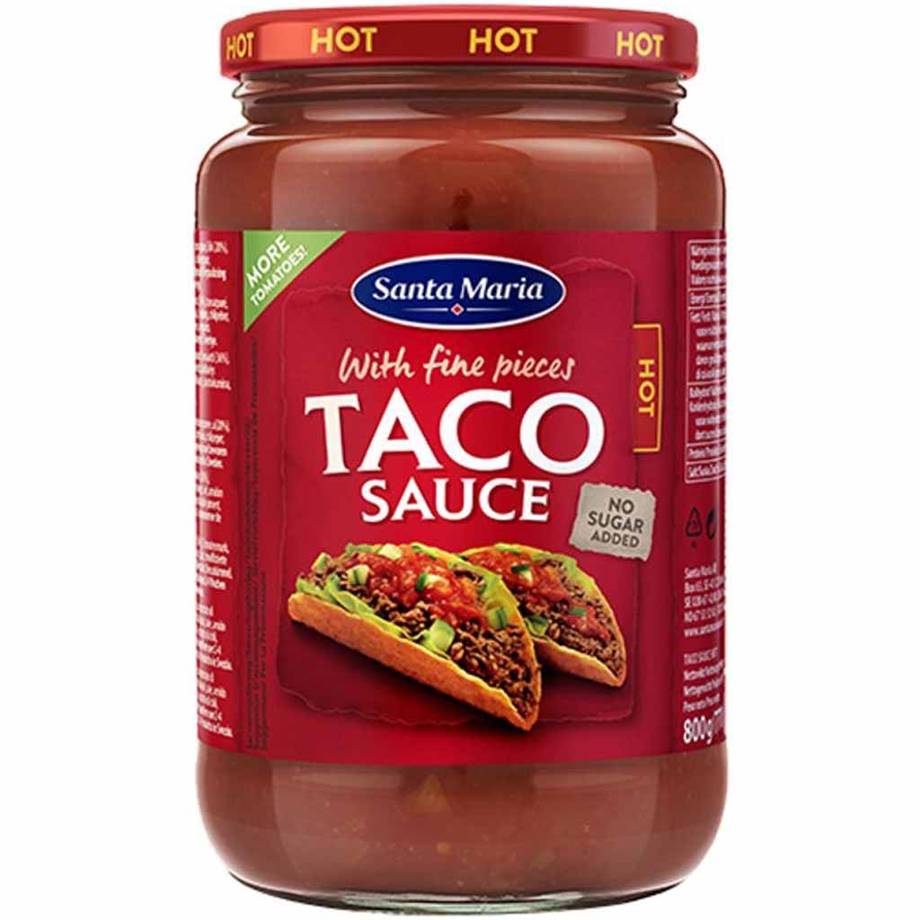 Santa Maria Taco Sauce Hot 770ml MHD:22.7.25