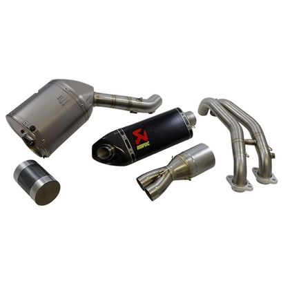 Ligne Complète Akrapovic Racing Carbone embout carbone - Carbone