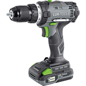 LUX 20V accuboormachine   2,0Ah accu   lader