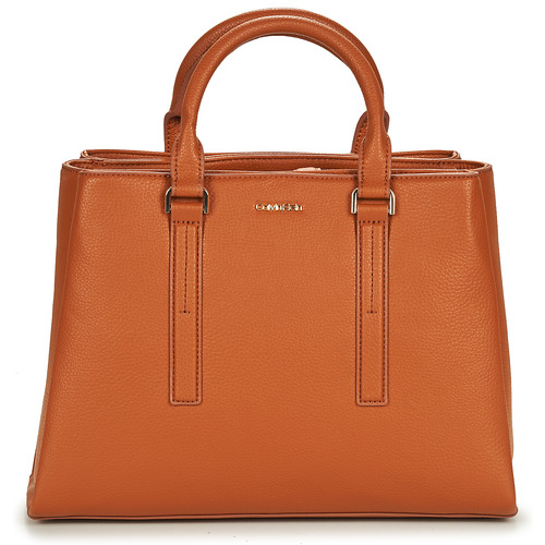 Calvin Klein Jeans - CK ELEVATED TOTE MD - Camel