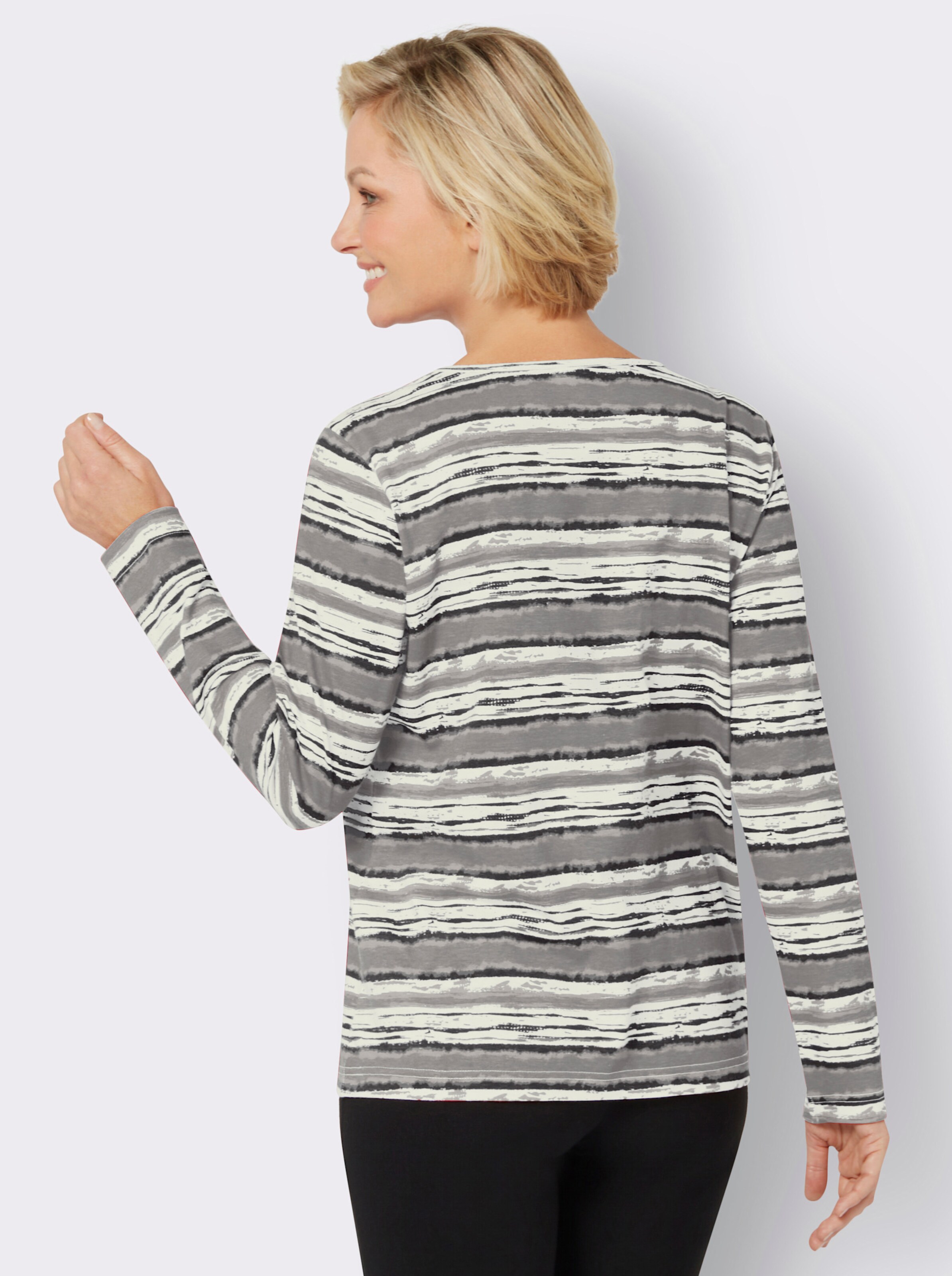 Rundhals-Shirt