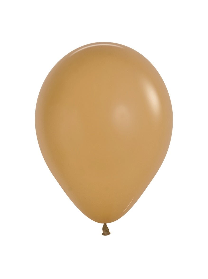 Bruine Ballonnen Latte 23cm 100st