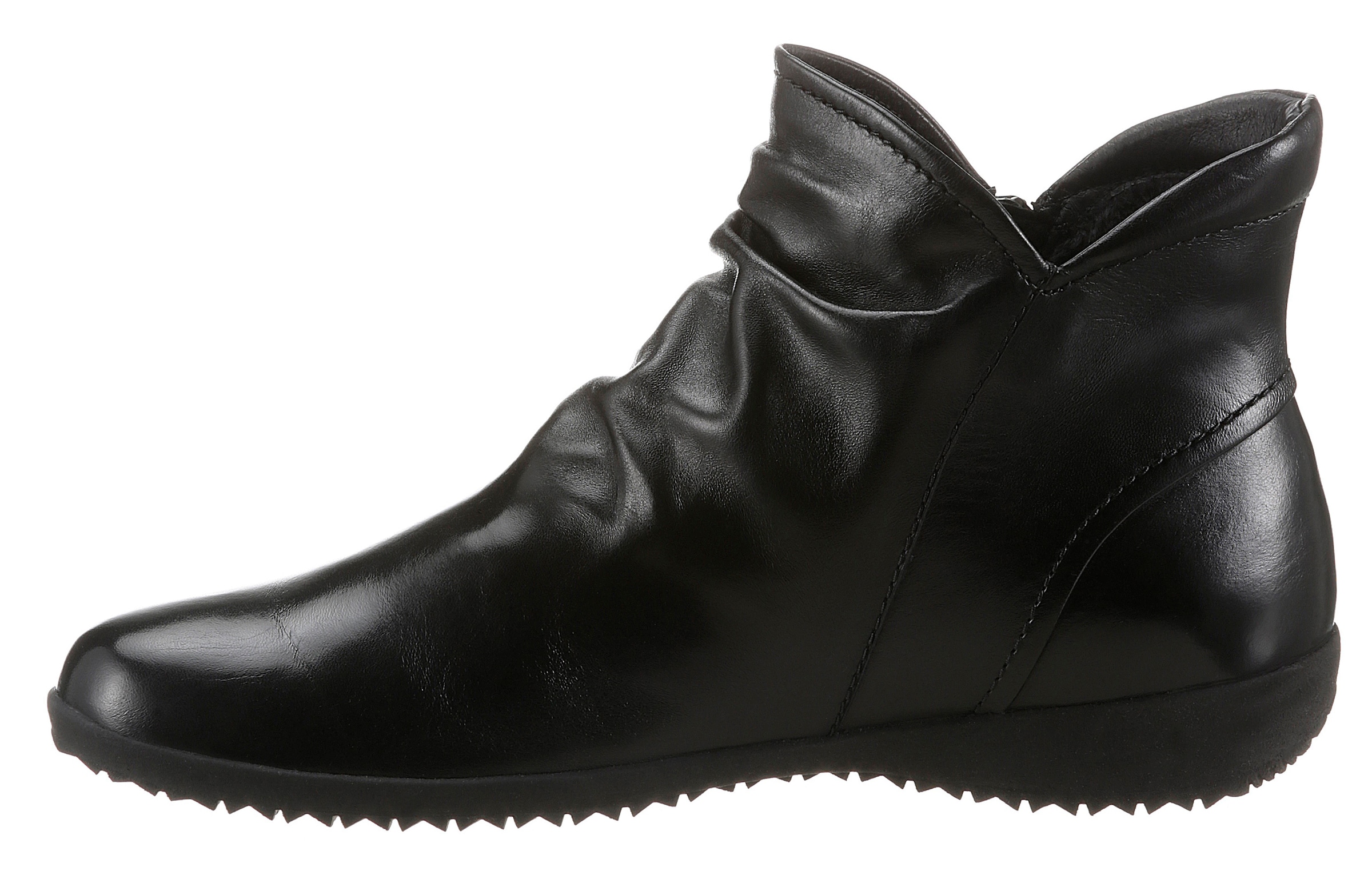 Josef Seibel Schlupfboots »Naly 41«  Stiefelette, Komfortschuh mit gerafftem Schaft