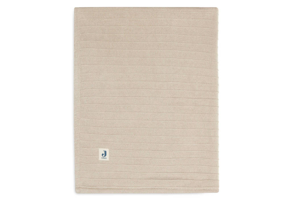 ledikantdeken Velvet Pure Knit Nougat