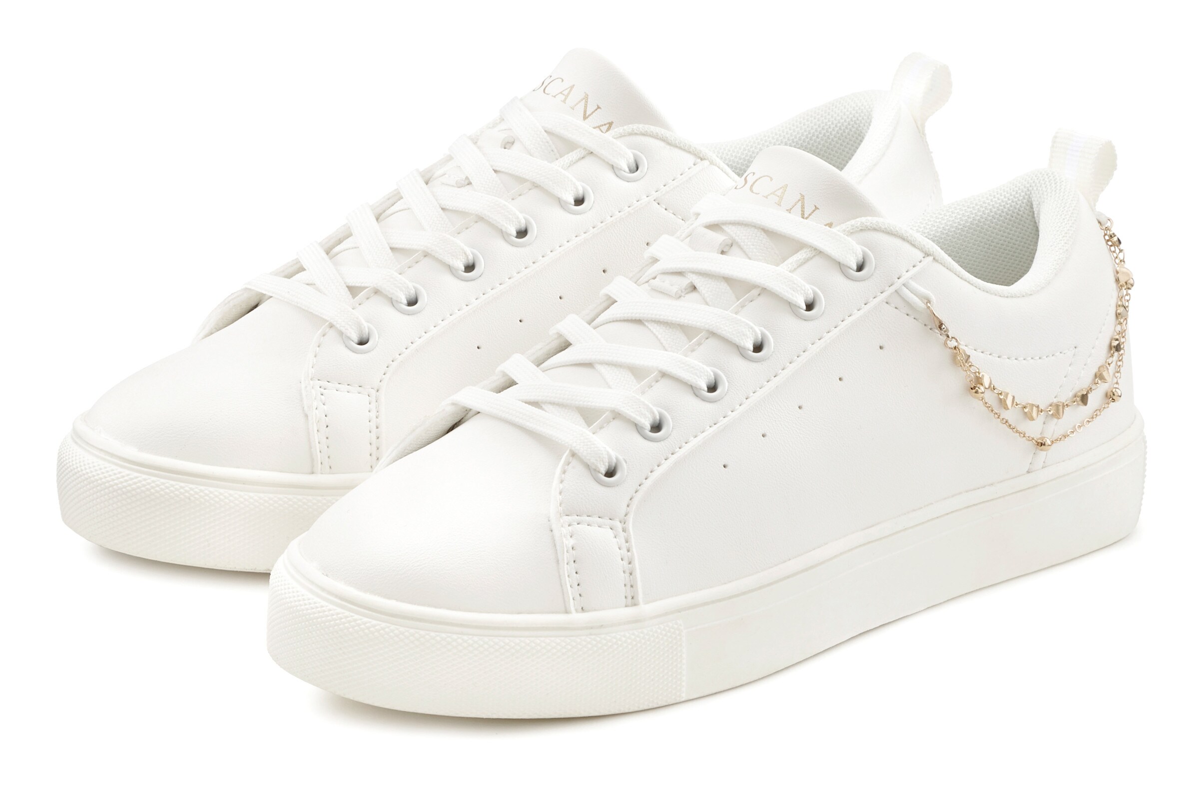 LASCANA Sneaker in weiß