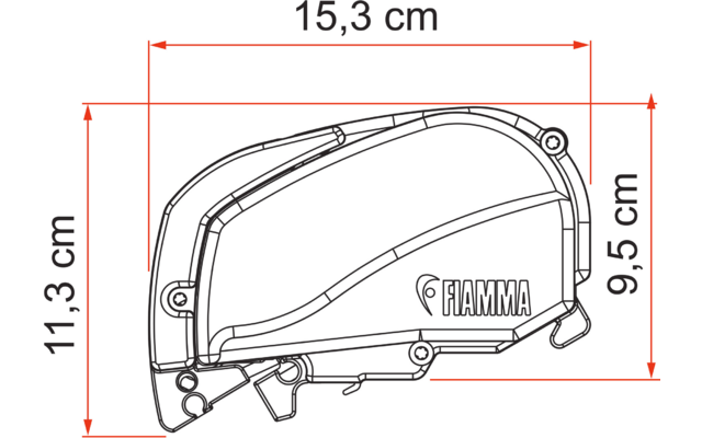 Fiamma F80s Markise Titanium