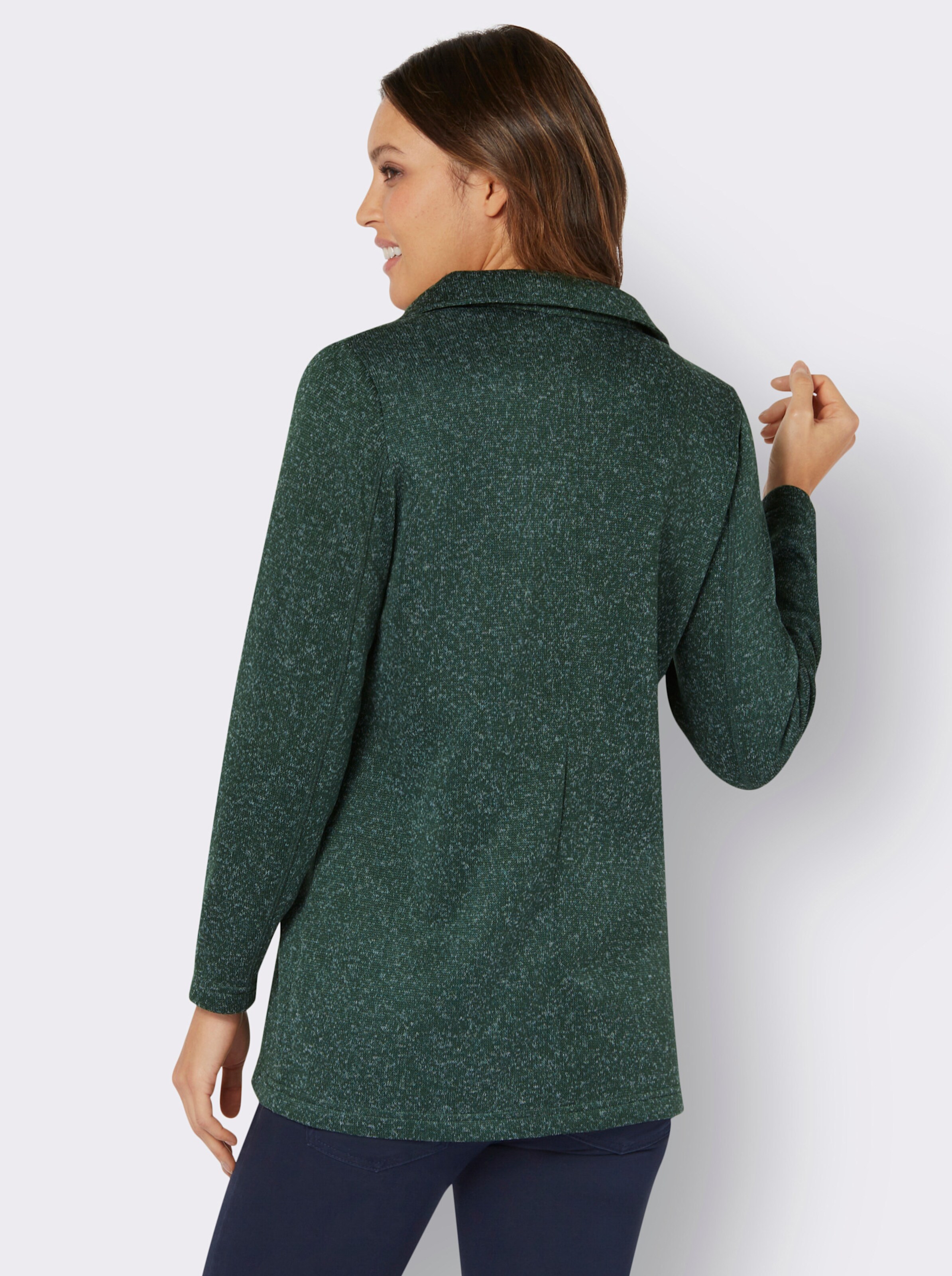 Strickfleecejacke
