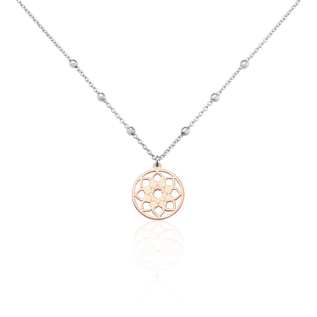 Collier Argent Bicolore Vicencio