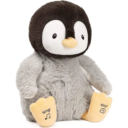 GUND Kissy, der Pinguin - singt, spricht und wirft Küsschen