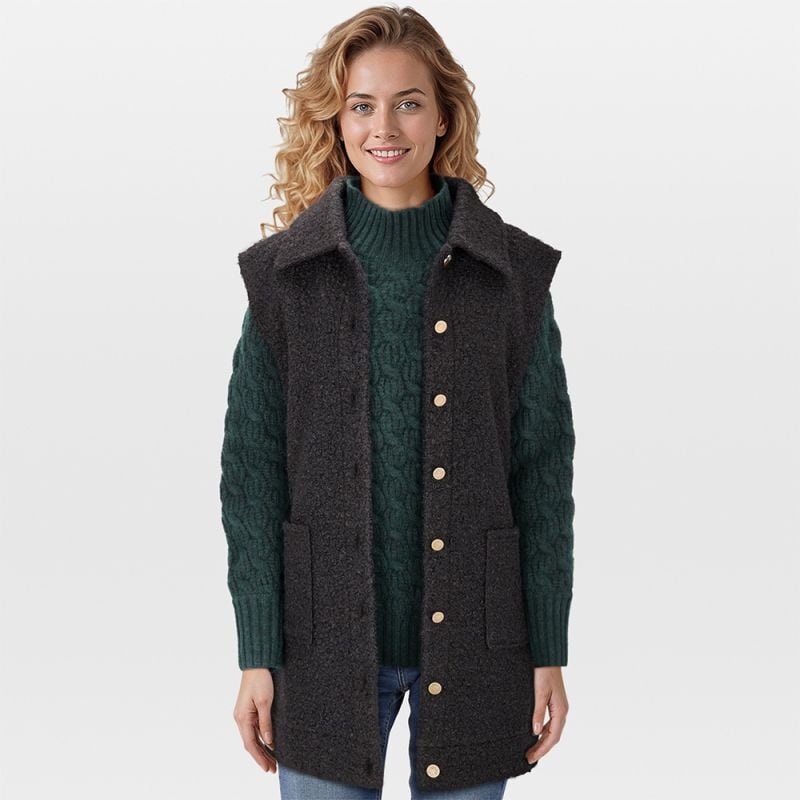 Veleste Annelien - Gilet - Zwart - 36