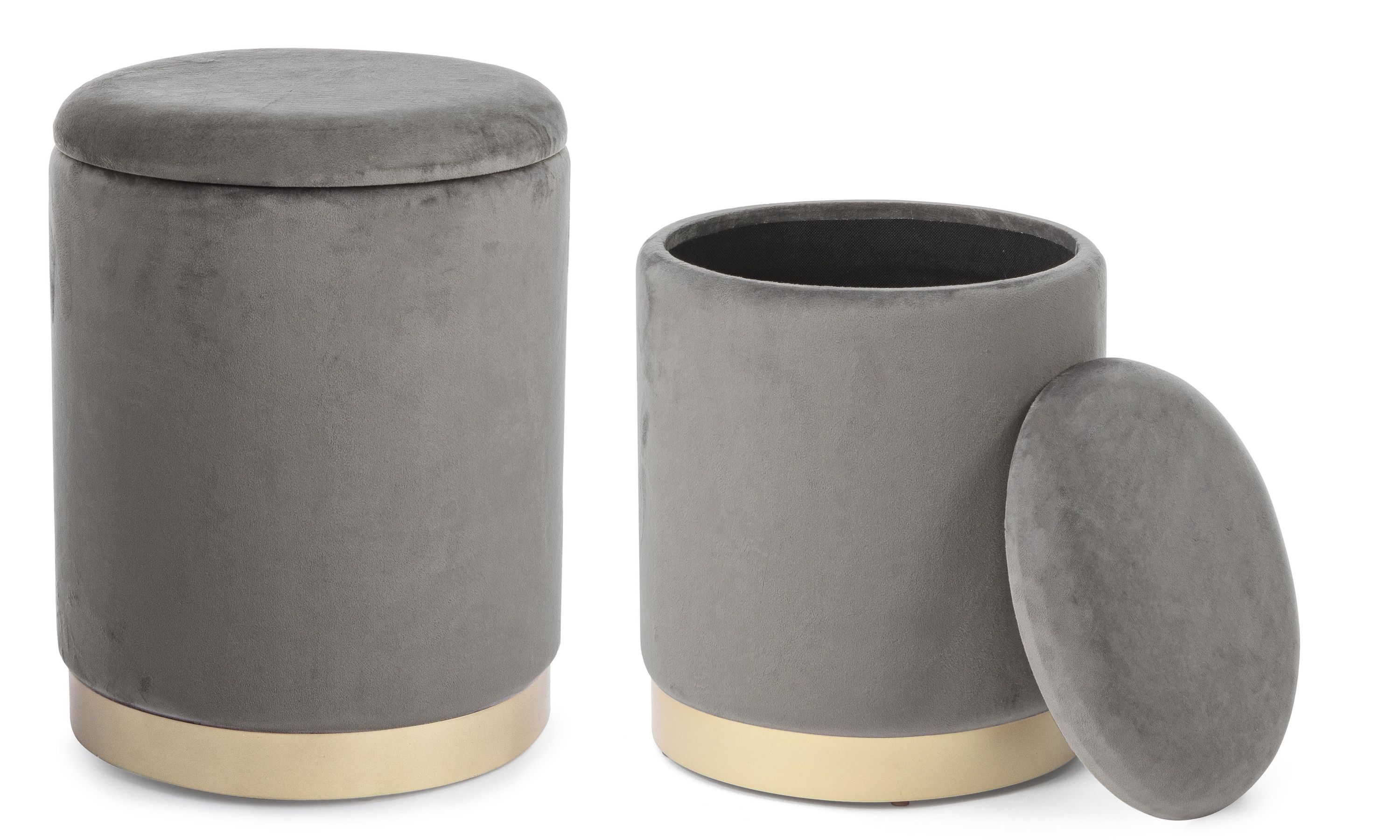 Hocker POLINA 2er Set