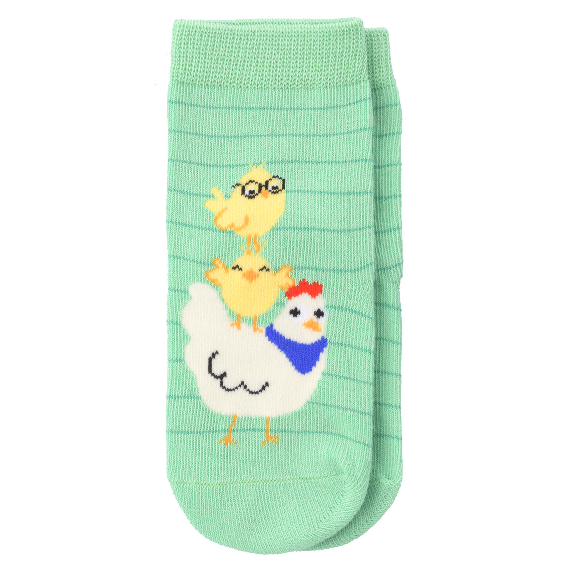 Topomini 5 Paar Baby Socken im Set blau / grün / hellblau