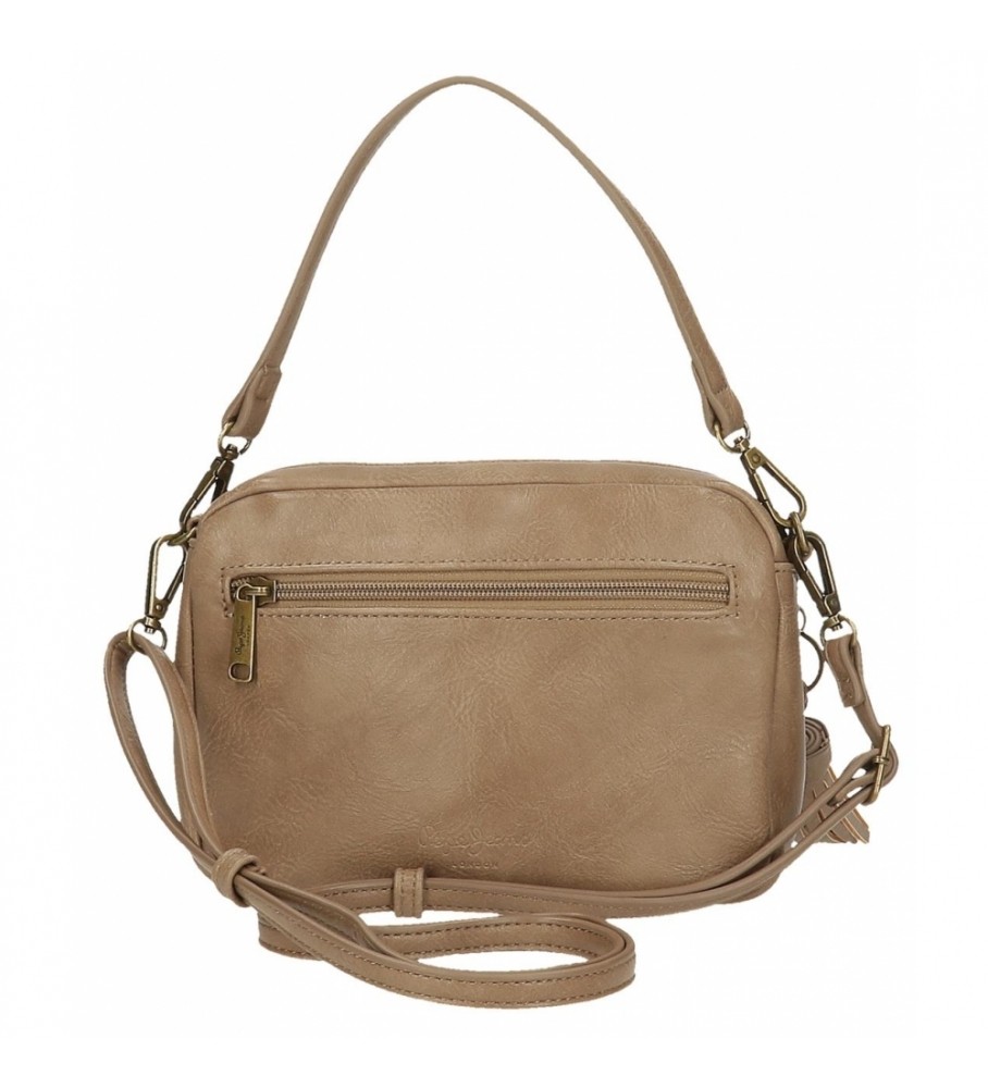Bolsa transversal bege Pepe Jeans Camper - 21,5 x 15 x 5,5 cm