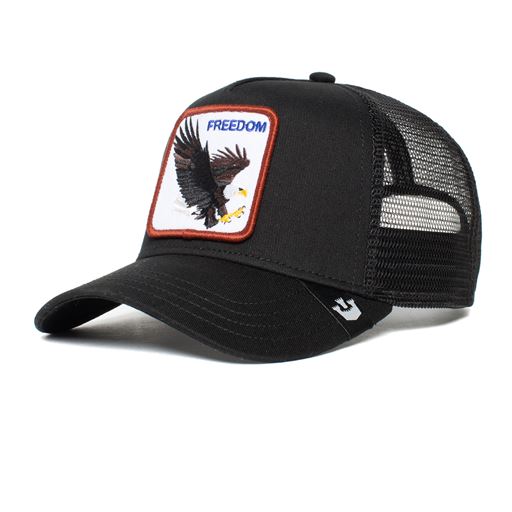 Goorin Bros The Freedom Eagle Cap, Black, One size
