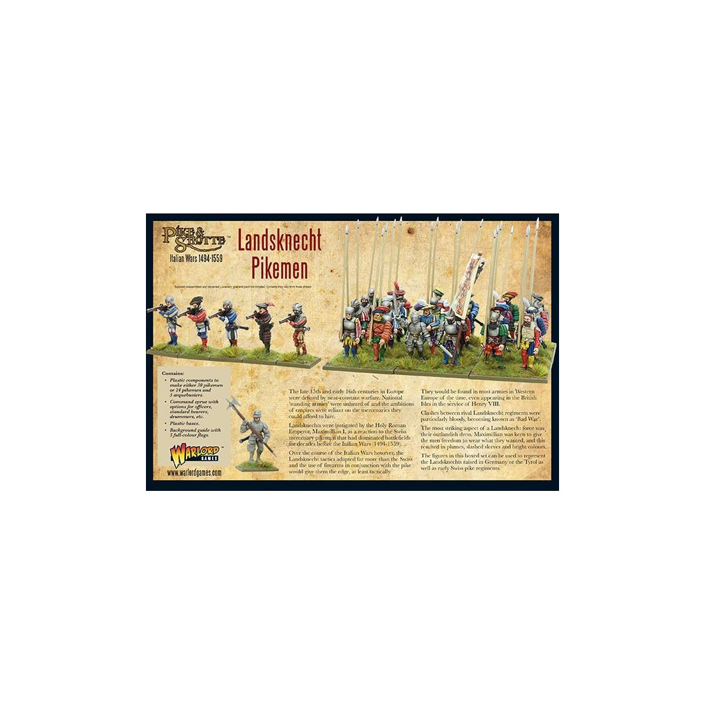 Pike & Shotte - Landsknechts Pikemen