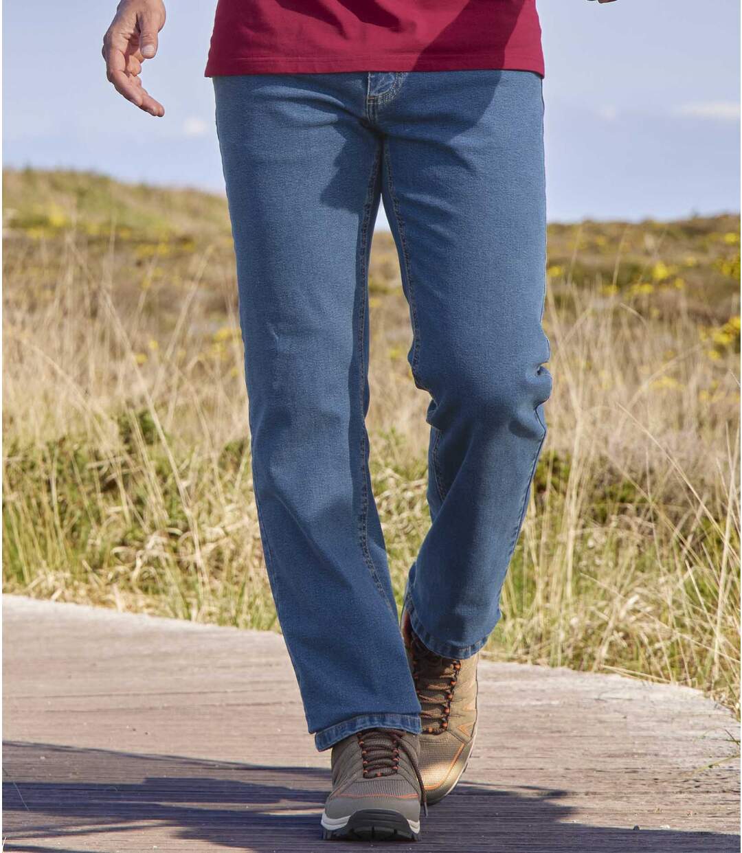 Lot de 2 Jeans Stretch Confort