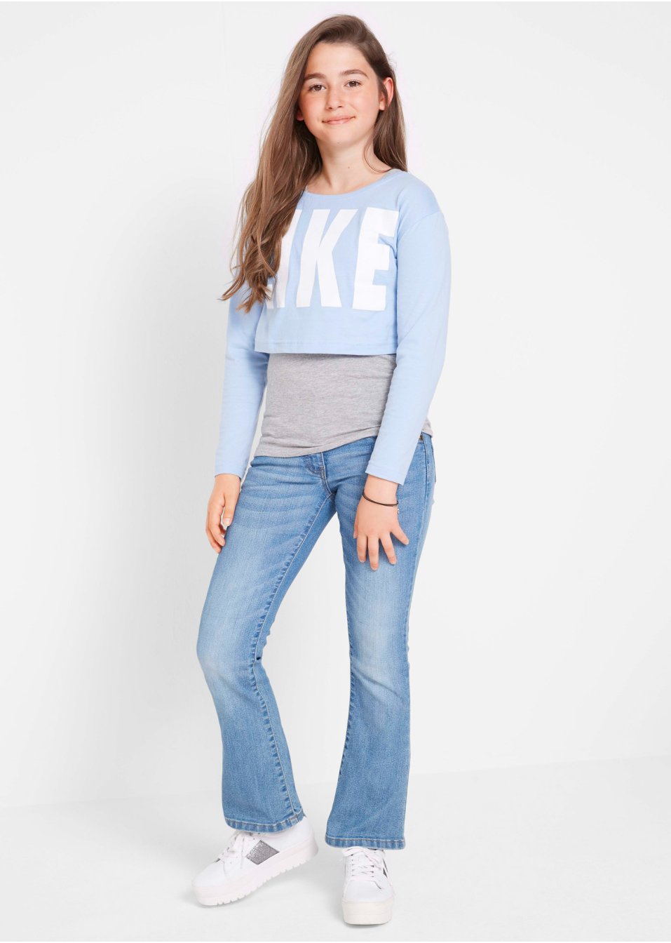 Jean extensible fille Bootcut