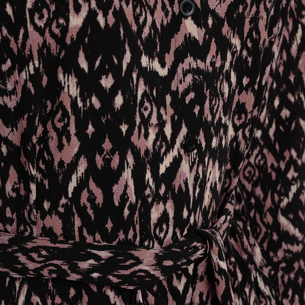 TwoDay dames jurk met print zwart