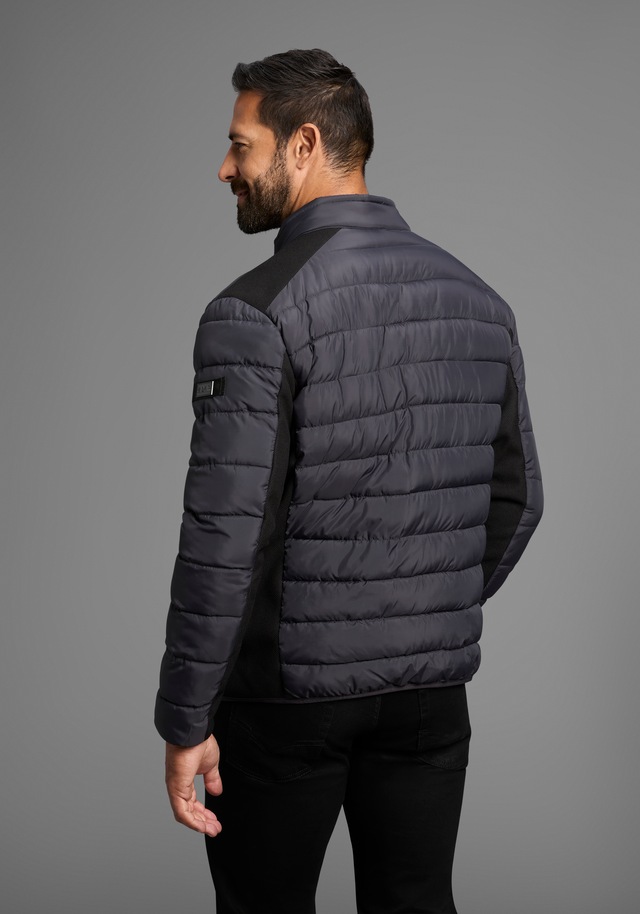 Man's World Steppjacke ohne Kapuze mit Reissverschlusstaschen,  mit Brusttasche,  mit Innentaschen
