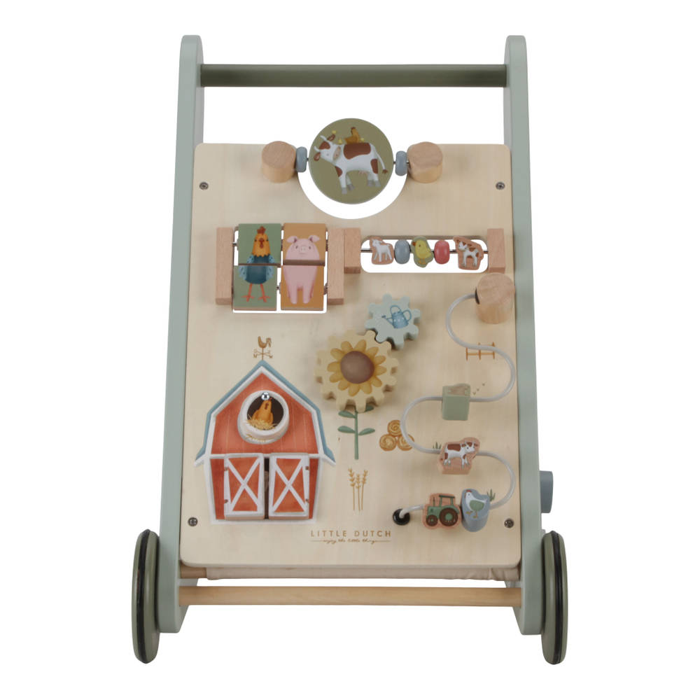 Little Dutch Little Farm activiteiten loopwagen