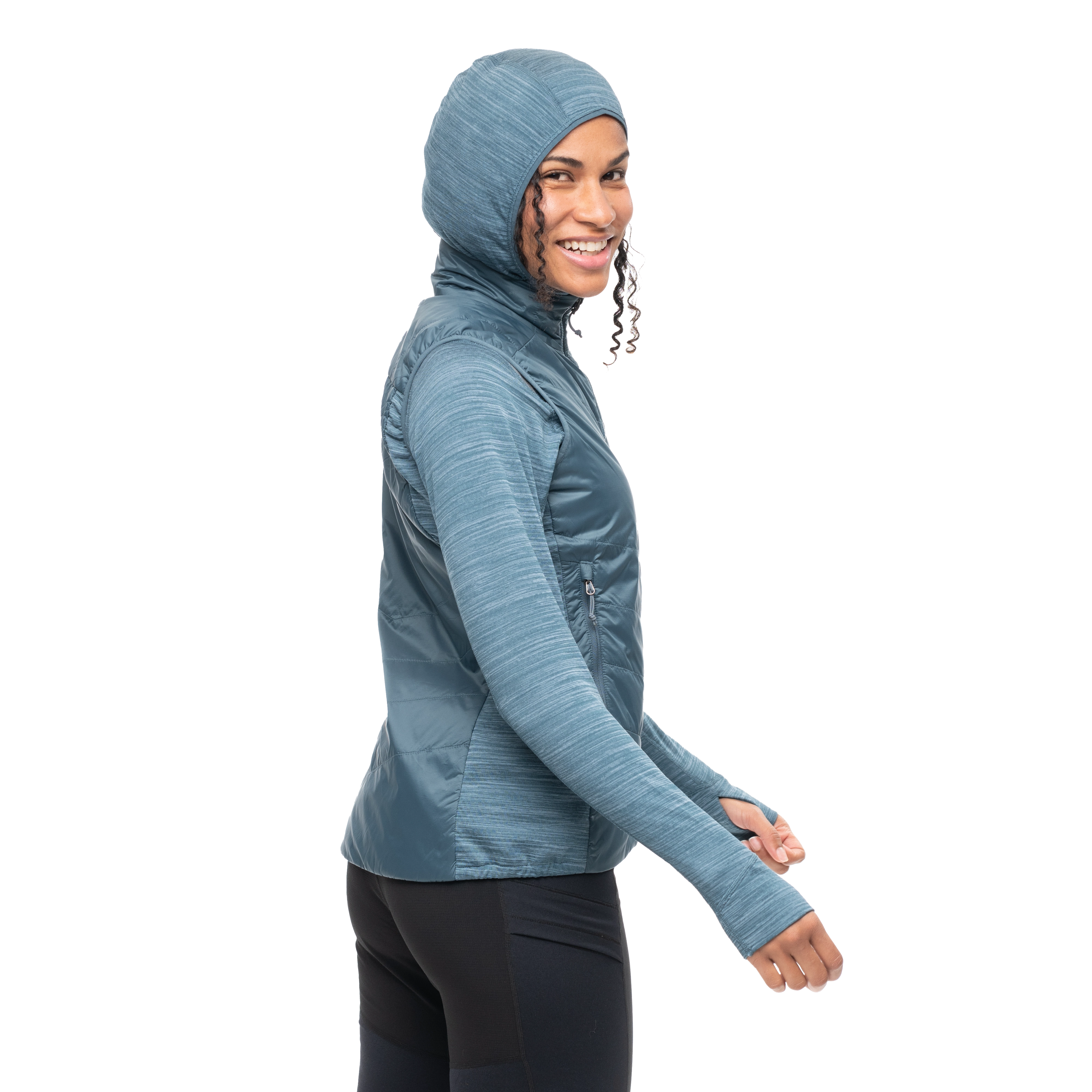 Rabot Insulated Hybrid Vest Women Orion Blue