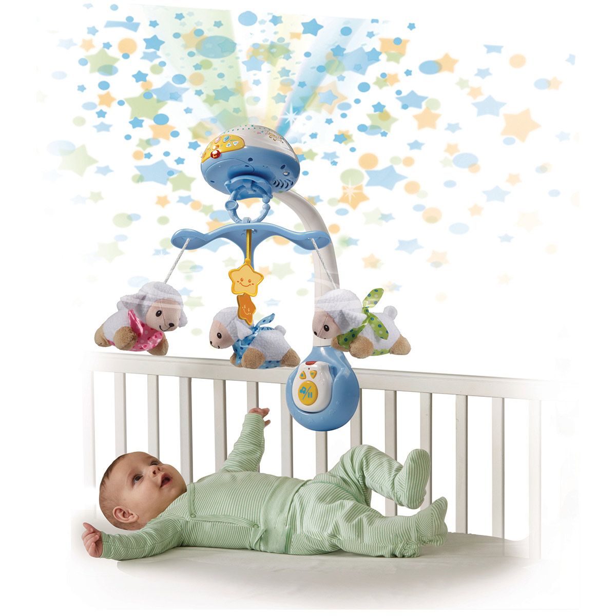 Lumi mobile compte-mouton bleu