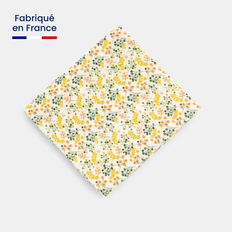 Lange gaze de coton imprimée bébé mixte Rose
