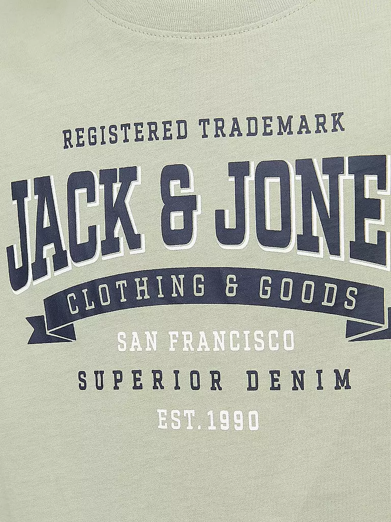 JACK & JONES Jungen T-Shirt JJELOGO mint