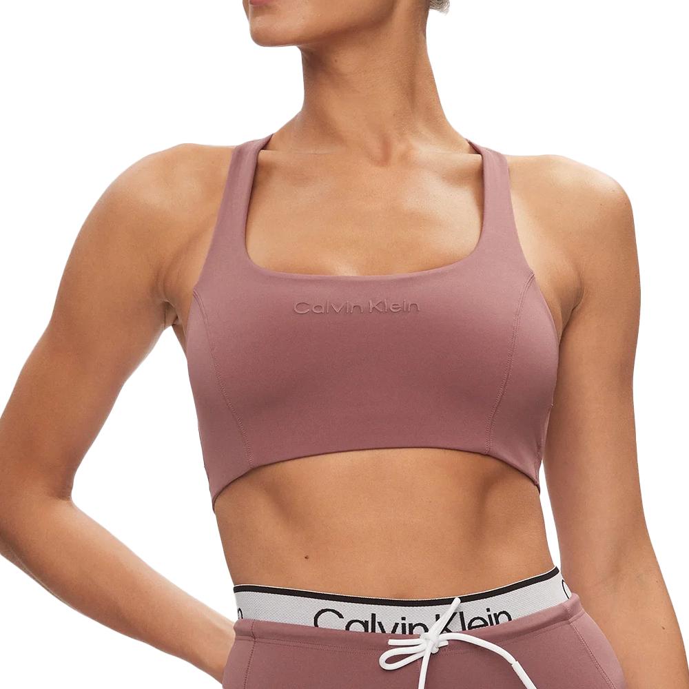 Calvin Klein Jeans Brassière Mauve Femme Calvin Klein Jeans Medi