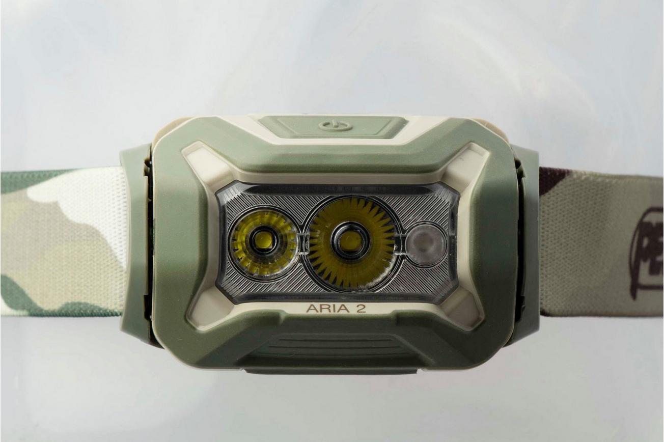 Petzl Aria 2, camo E070BA01, hoofdlamp