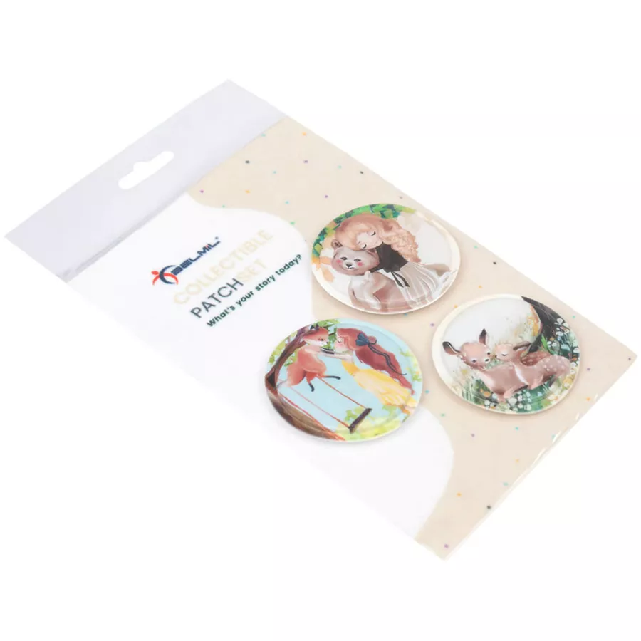 Belmil Patch Belmil Patches mit Klettverschluss Set 3-teilig Forest