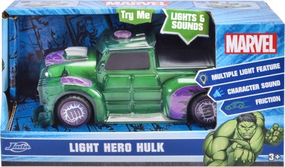 Marvel Hulk Black Panther Light-Up Bil 1:32