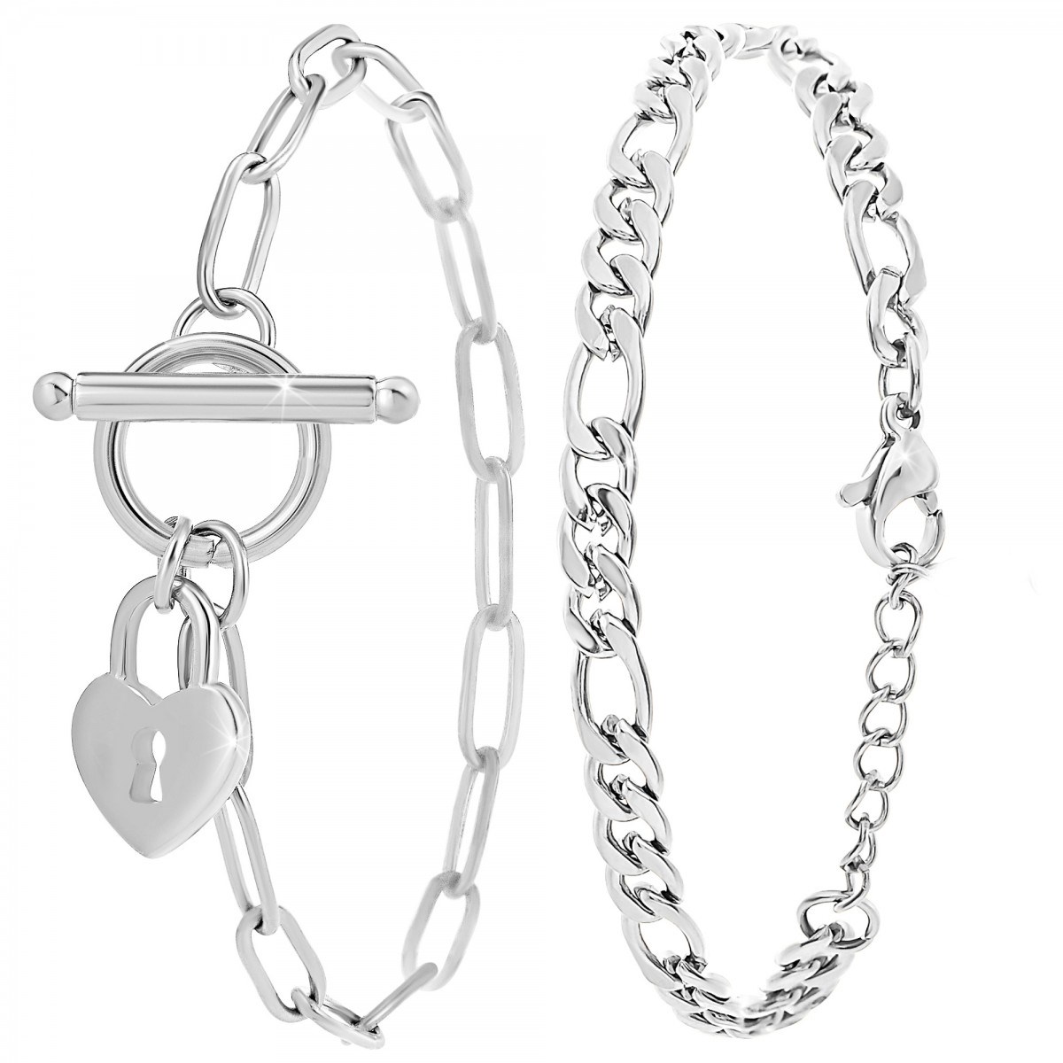 Lot de 2 bracelets SC Crystal