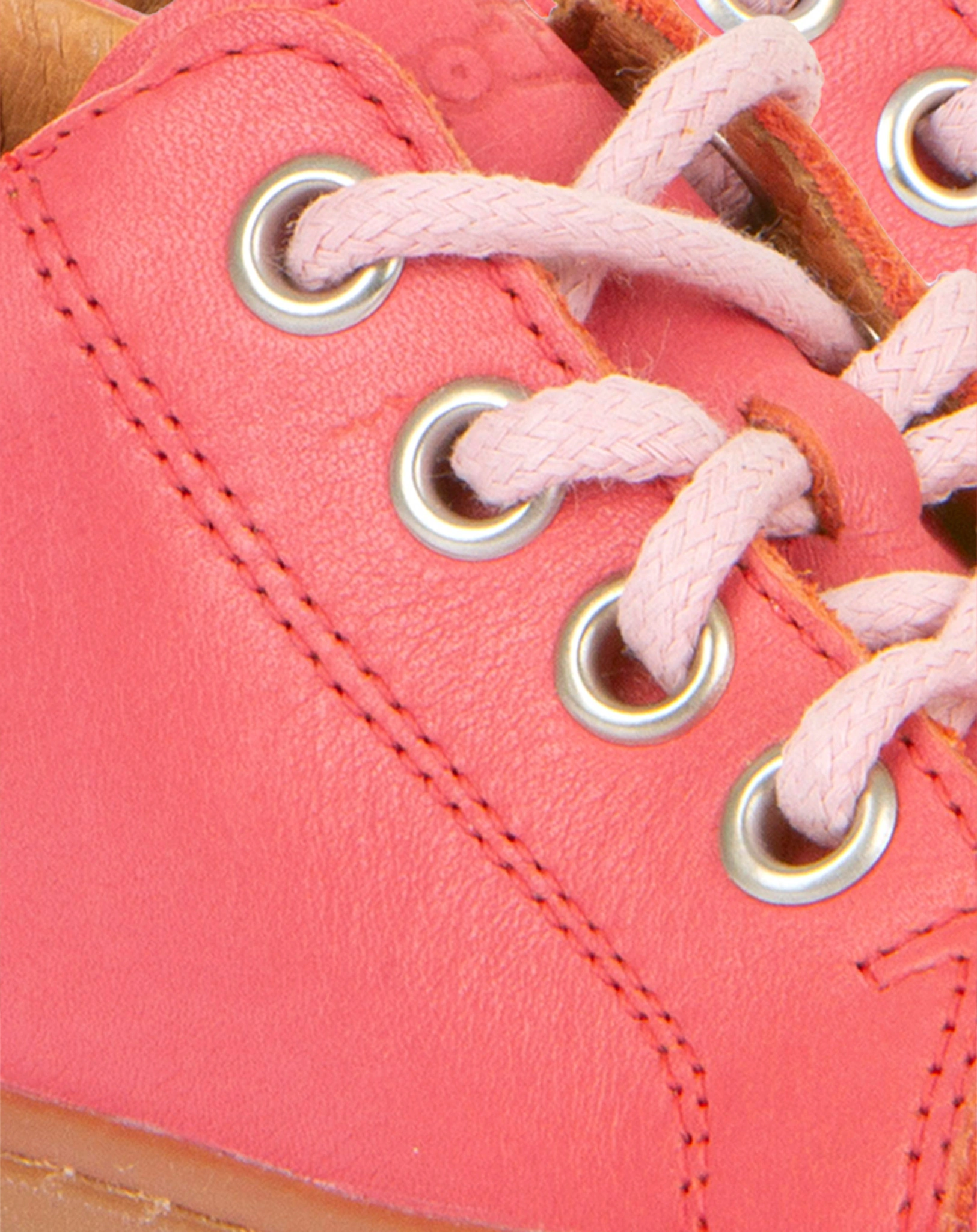 Lauflernschuhe OLLIE LACES in coral
