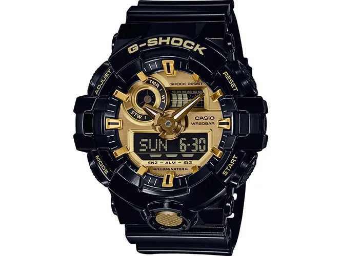Casio G-Shock GA-710, Vandfast, Kvarts