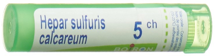Boiron Hepar sulfuris calcareum Gran 5 CH 4 g