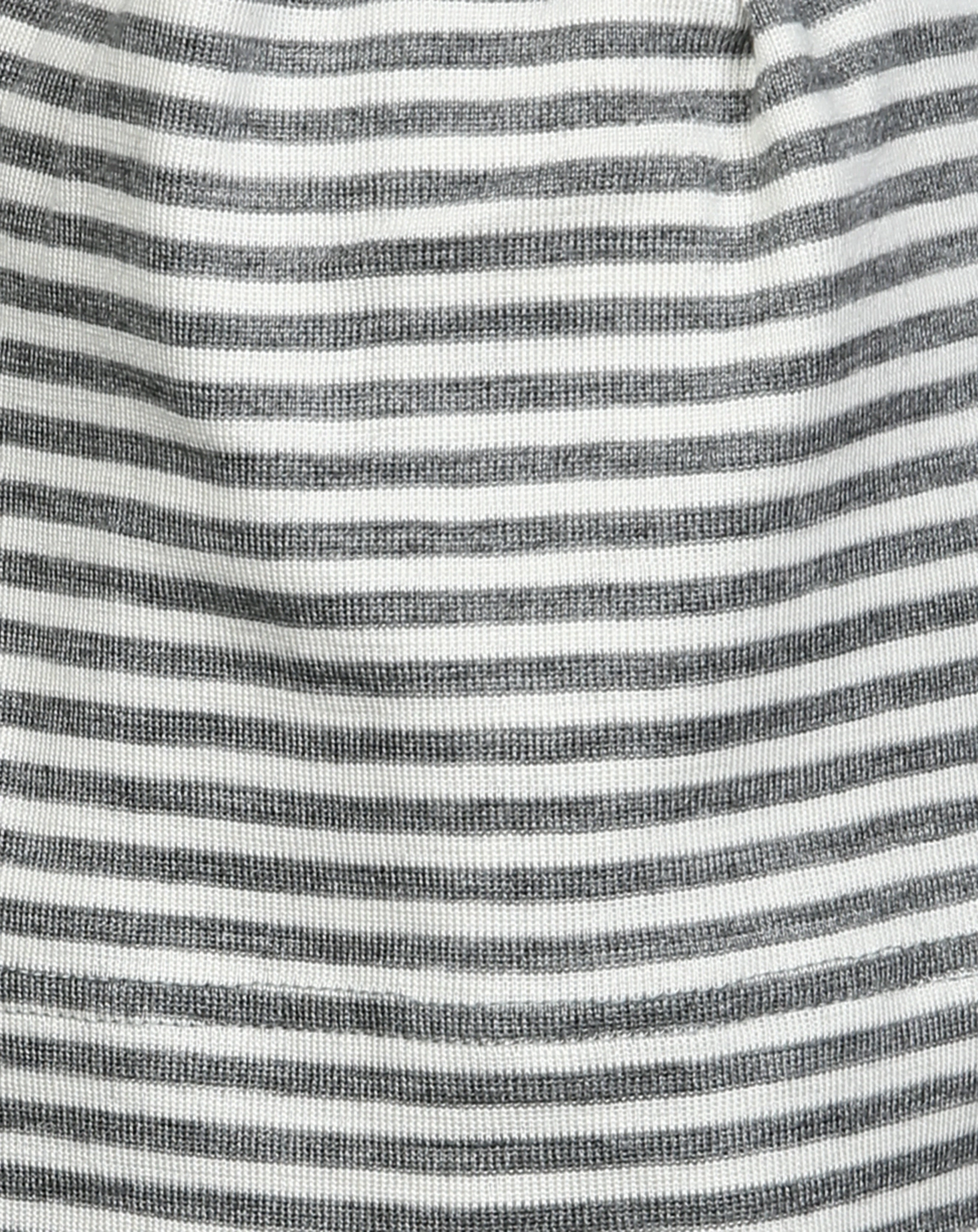Mütze SCHLUPPER gestreift in grau/offwhite