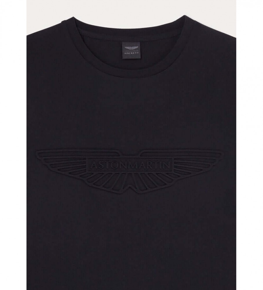 Camiseta Hackett Emboss preta